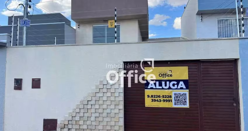 Casa com 3 dormitórios para alugar, 115 m² por R$ 1.550,00/mês - Residencial Veneza - Anápolis/GO