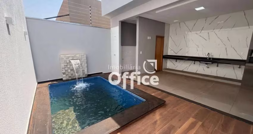 Casa com 3 quartos à venda, 134 m² por R$ 500.000 - Vale do Pirineus - Anápolis/GO