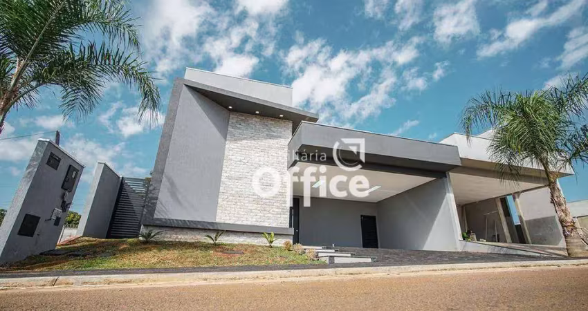 Casa com 3 Suítes à venda, 193 m² por R$ 1.150.000 - Condomínio Residencial Gaudí - Anápolis/GO