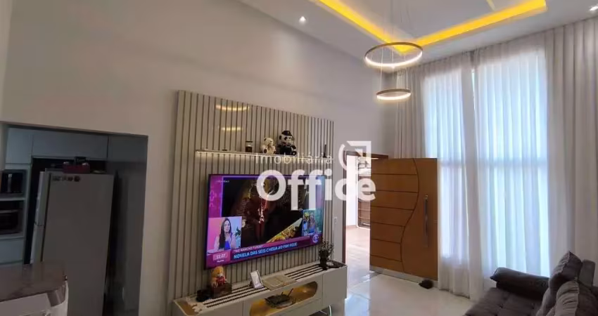 Casa com 3 quartos à venda, 145 m² por r$ 480.000 - flor do cerrado - anápolis/go