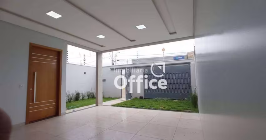 Casa com 3 quartos à venda, 140 m² por R$ 490.000 - Residencial Cerejeiras - Anápolis/GO