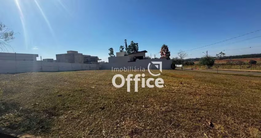 Terreno à venda, 895 m² por r$ 795.000,00 - condomínio terras alpha anápolis - anápolis/go