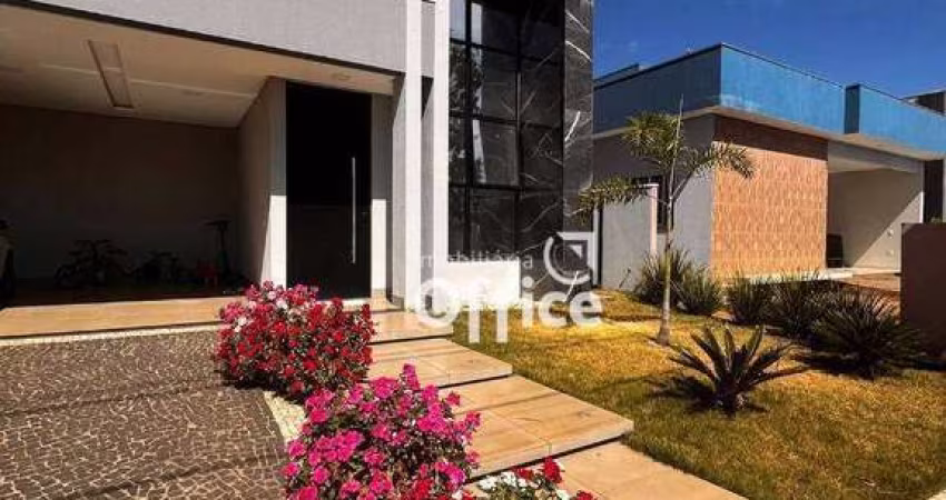 Casa com 3 quartos à venda, 200 m² por R$ 1.300.000 - Condomínio Terras Alpha Anápolis - Anápolis/GO