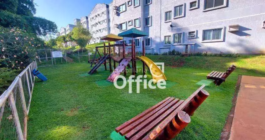 Apartamento com 2 dormitórios à venda, 57 m² por r$ 250.000,00 - conjunto iapc - anápolis/go