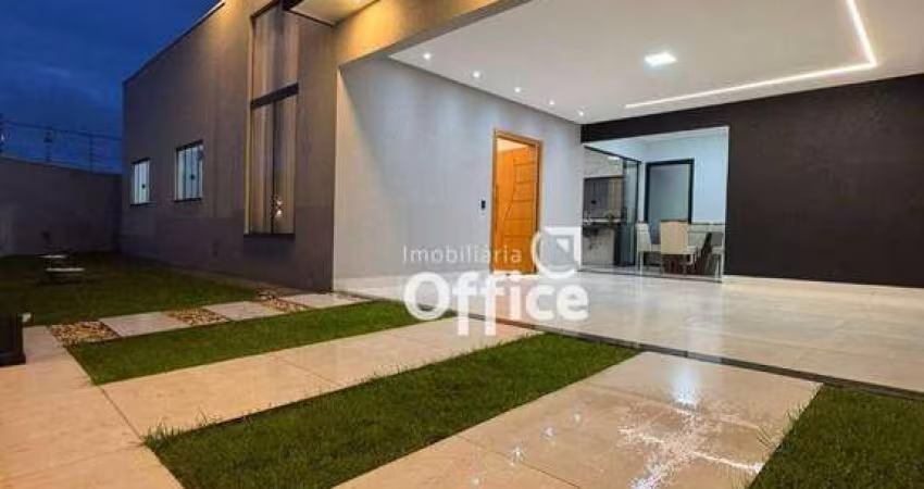 Casa com 3 dormitórios à venda, 127 m² por R$ 570.000,00 - Residencial Vale Do Sol - Anápolis/GO