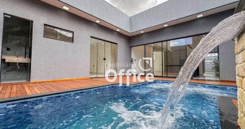 Casa com 3 dormitórios à venda, 156 m² por R$ 850.000,00 - Loteamento Residencial Verona - Anápolis/GO