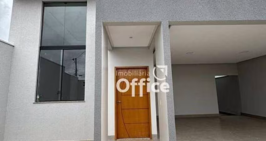 Casa com 3 quartos e suíte com closet à venda, 160 m² por R$ 650.000 - Jardim Progresso - Anápolis/GO