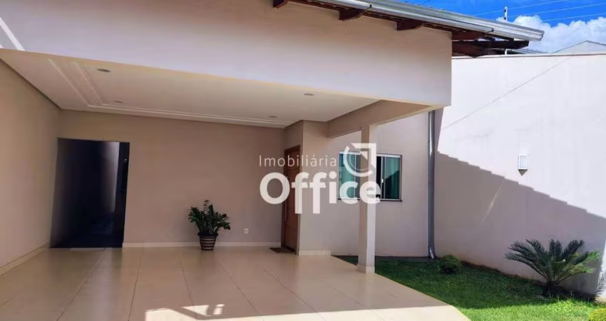 Casa com 3 dormitórios à venda, 135 m² por R$ 480.000,00 - Flor do Cerrado - Anápolis/GO