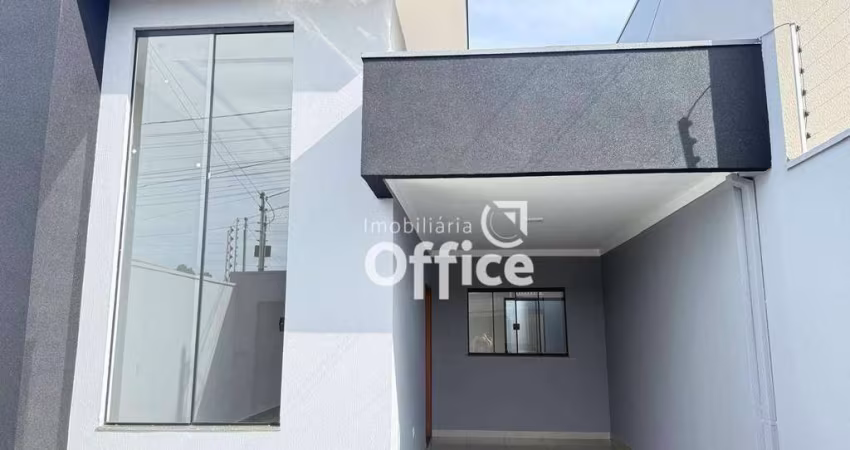 Casa com 3 quartos à venda, 119 m² por R$ 410.000 - Gran Ville - Anápolis/GO