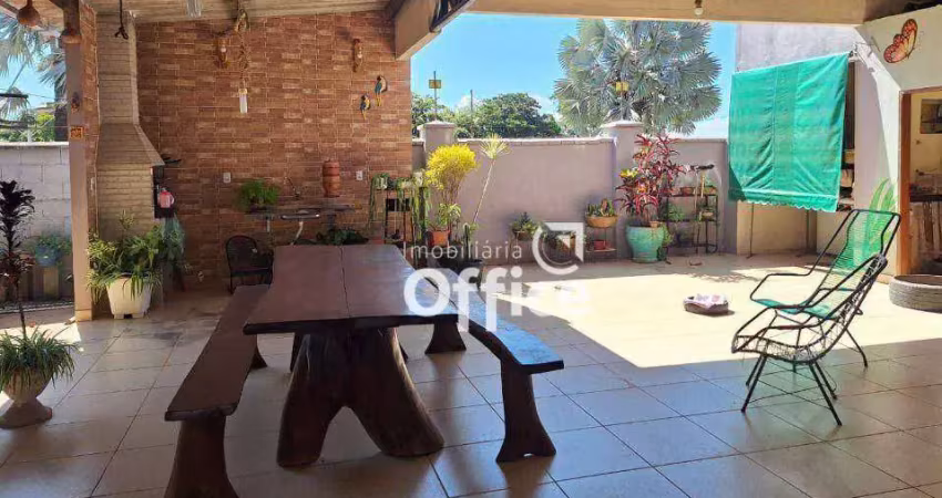 Casa com 3 quartos à venda, 260 m² por r$ 550.000 - residencial mônica braga - anápolis/go