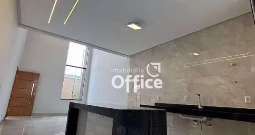 Casa com 3 quartos à venda, 127 m² por R$ 480.000 - Loteamento Residencial Verona - Anápolis/GO