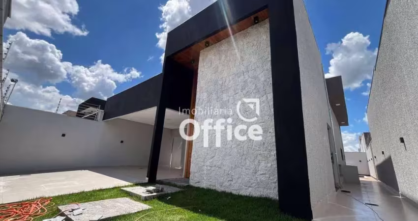 Casa com 3 Quartos à venda, 160 m² por R$ 870.000 - Residencial Campos Do Jordão - Anápolis/GO