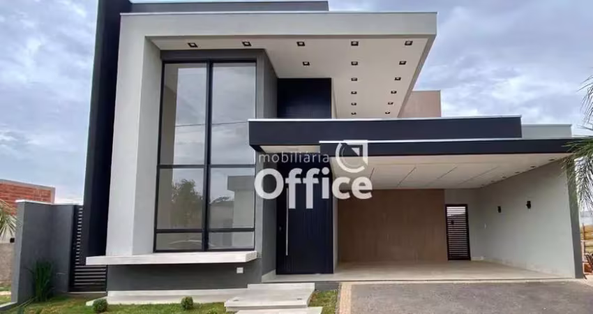 Casa com 3 dormitórios à venda, 220 m² por r$ 1.250.000,00 - condomínio residencial gaudí - anápolis/go