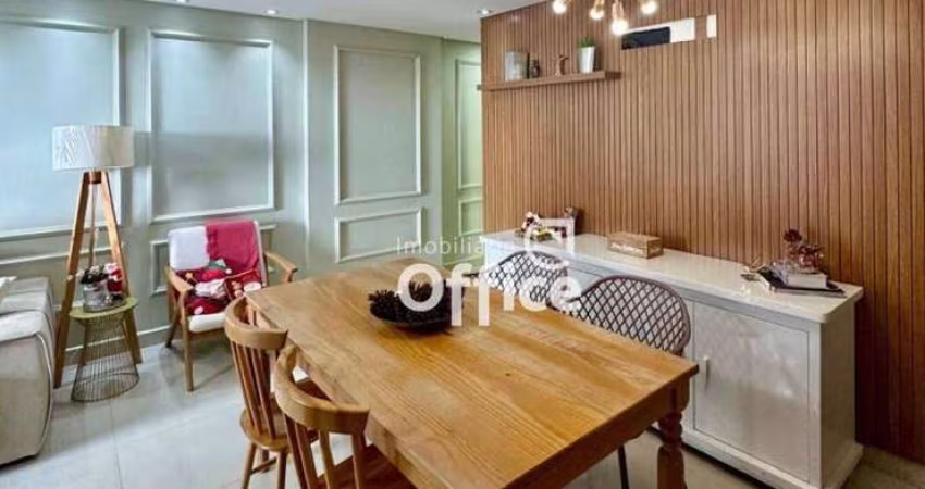 Apartamento com 3 dormitórios à venda, 99 m² por R$ 760.000,00 - Jundiaí - Anápolis/GO