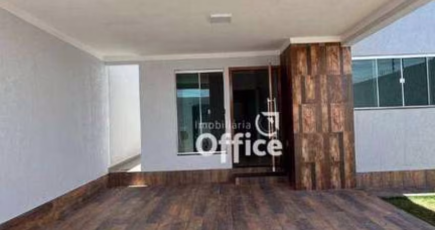 Casa com 3 quartoss à venda, 150 m² por R$ 395.000 - Residencial Bela Vista - Anápolis/GO