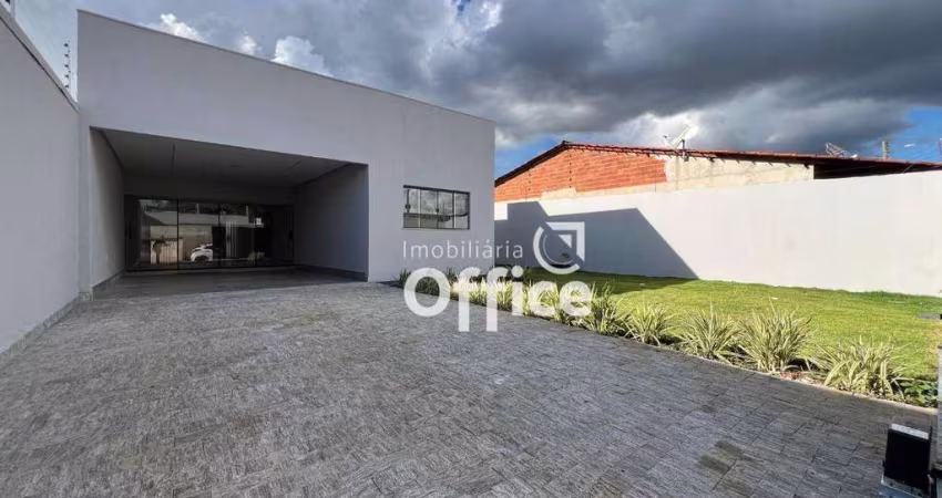 Casa com 3 dormitórios à venda, 138 m² por R$ 650.000,00 - Parque Calixtópolis - Anápolis/GO