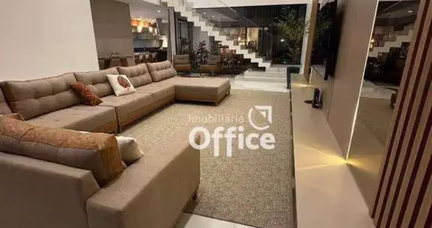 Casa com 3 dormitórios à venda, 360 m² por R$ 3.200.000,00 - Condomínio Residencial Belas Artes - Anápolis/GO
