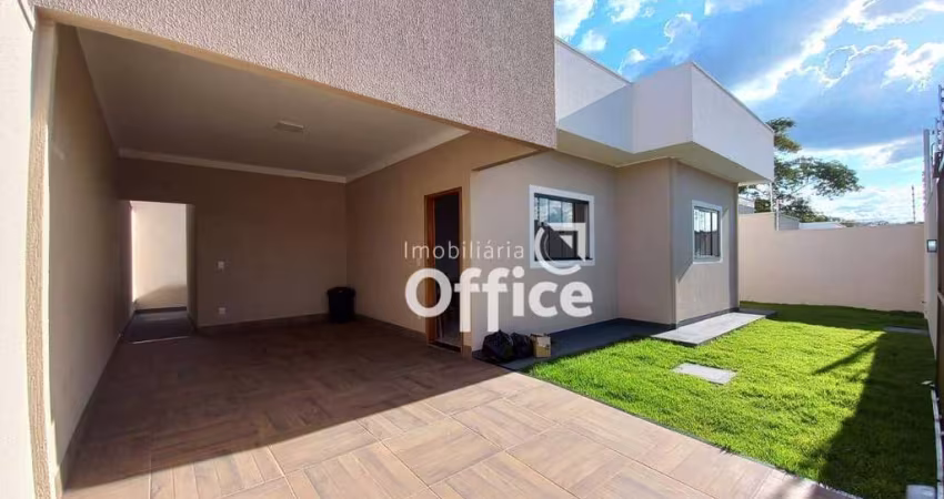 Casa com 2 dormitórios, 100 m² - venda por R$ 350.000,00 ou aluguel por R$ 1.600,00/mês - Polocentro l - Anápolis/GO