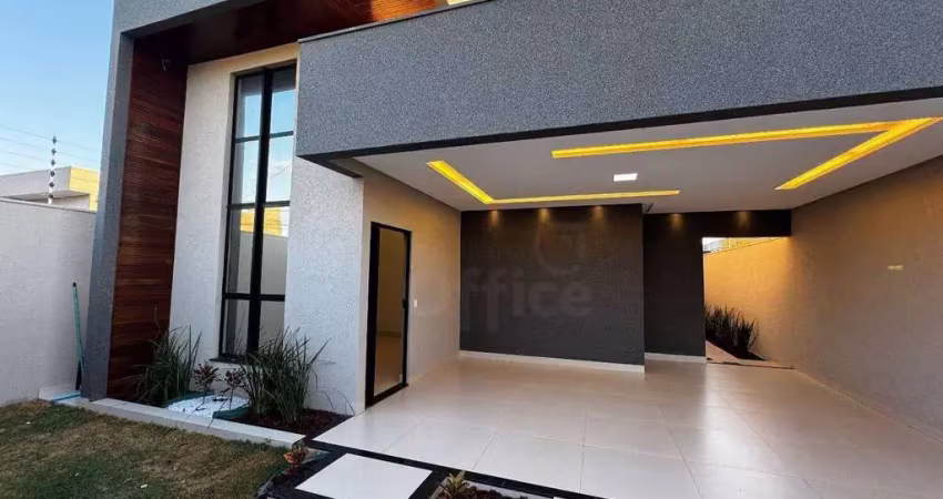Casa com 3  quartos à venda, 137 m² por r$ 630.000 - jardim itália - anápolis/go