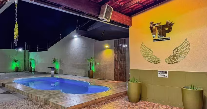 Espaço de lazer completo à venda, 300 m² por r$ 420.000 - setor scala ii - anápolis/go