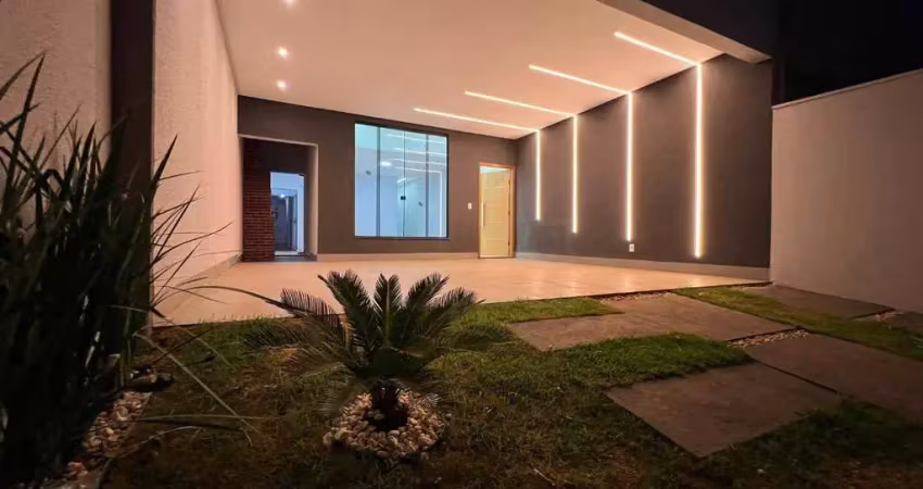 Casa com 3 quartos à venda, 121 m² por r$ 430.000 - polocentro l - anápolis/go