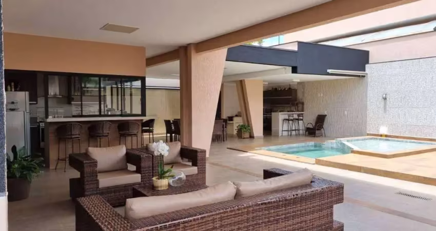 Casa com 4 dormitórios à venda, 470 m² por r$ 3.000.000,00 - residencial sun flower - anápolis/go