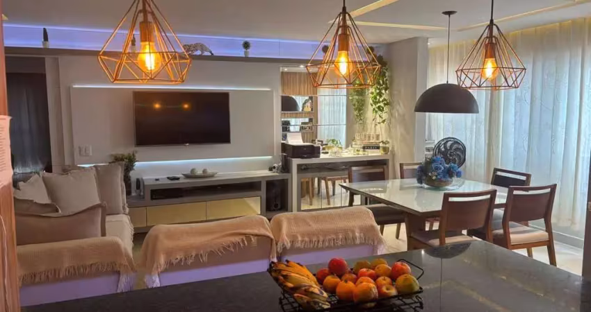 Apartamento com 3 dormitórios à venda, 125 m² por r$ 920.000,00 - jundiaí - anápolis/go
