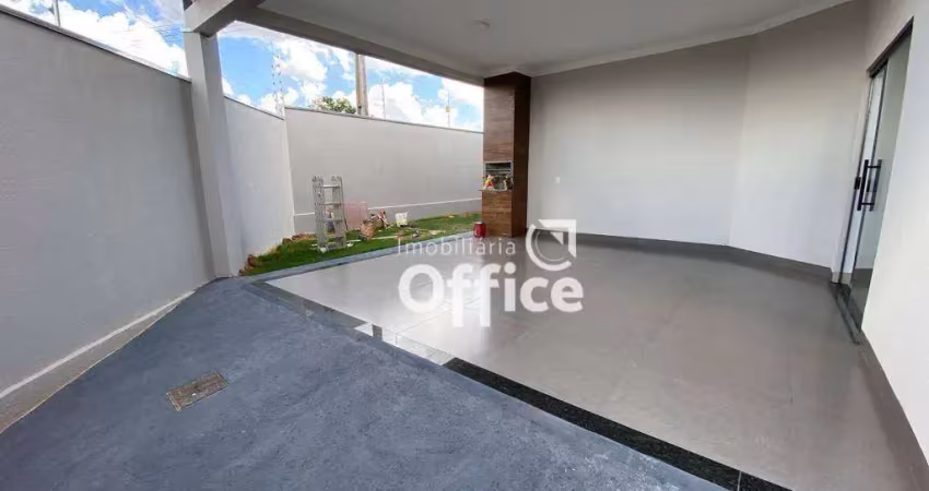 Casa com 3 dormitórios à venda, 108 m² por r$ 330.000,00 - jardim primavera 1ª etapa - anápolis/go