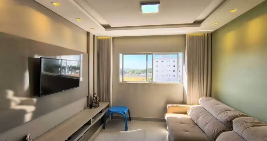 Apartamento com 3 quartos à venda, 79 m² por r$ 390.000 - parque dos pirineus - anápolis/go