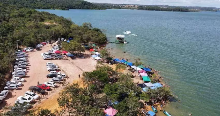 Terreno em condomínio fechado à venda na Estrada do Lago Corumbá, Zona Rural, Abadiânia