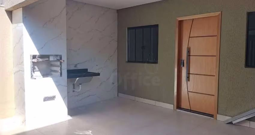 Casa novinha! lote 100m² c/ 3 quartos, à venda, ár. const. 69m², por r$ 250.000,00 no jardim itália