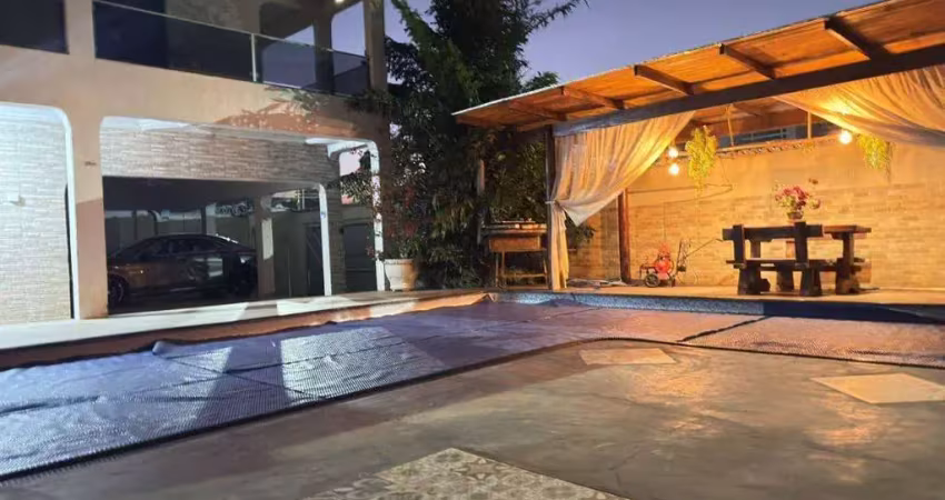 Sobrado c/ 5 quartos à venda, ár. const. 430m² por r$ 1.500.000,00 no parque das nações