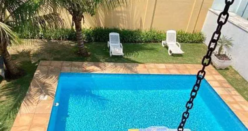 Casa mobiliada com 3 suítes para alugar, no condomínio sunset park - são josé dos campos/sp