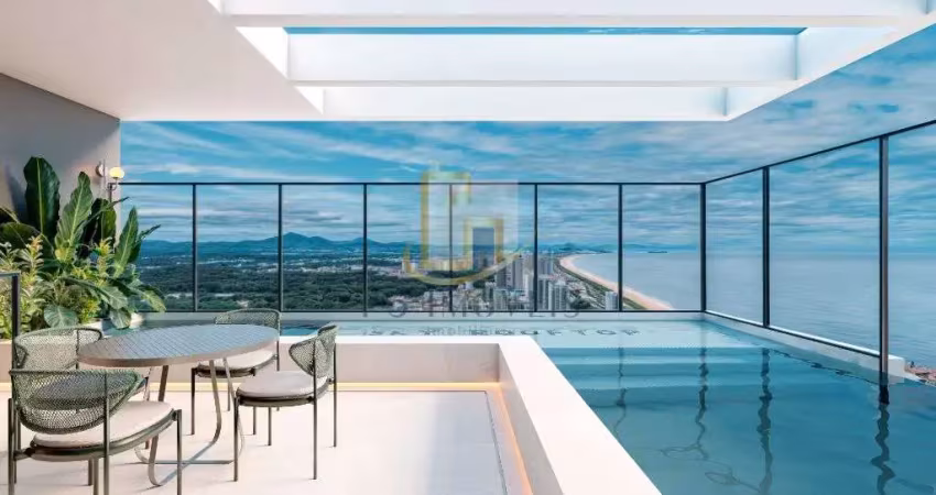 Apartamento a 250 metros do mar no centro de balneario picarras - entrada facilitada.