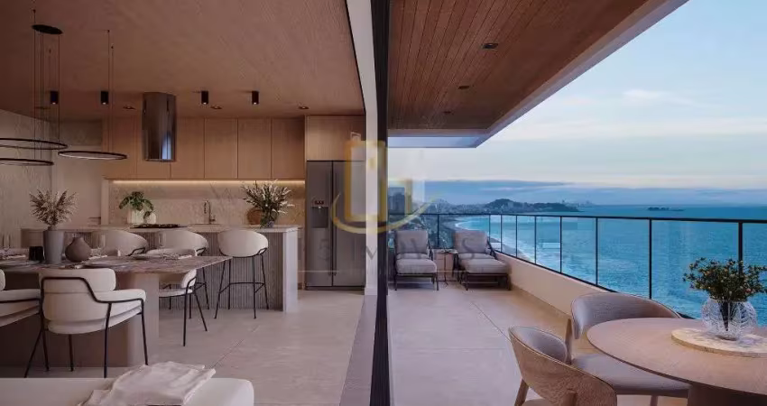 Apartamento de 3 suites, sendo 1 suite master a 160 metros do mar no centro de balneario picarras.
