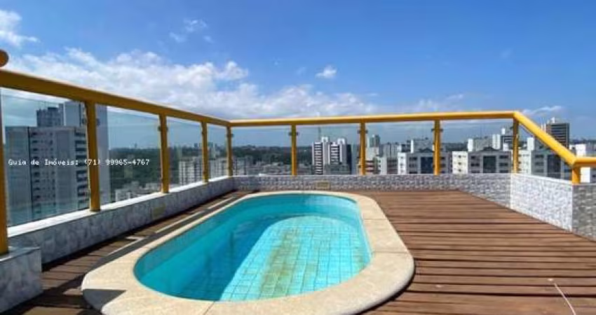 Cobertura para Locação em Salvador, Imbui, 3 dormitórios, 2 suítes, 4 banheiros, 2 vagas