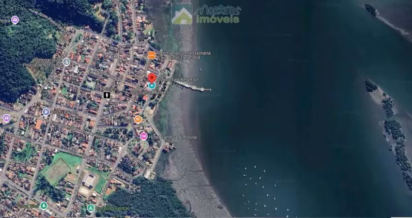 Última oportunidade! ponto comercial em antonina! frente para o mar.