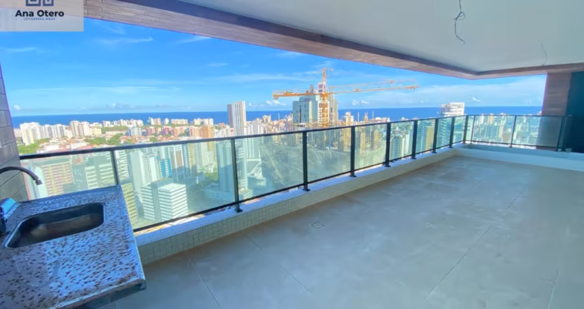 Vendo apartamento, 03 suítes, 210m2, vista mar no melhor do Caminho das Árvores!