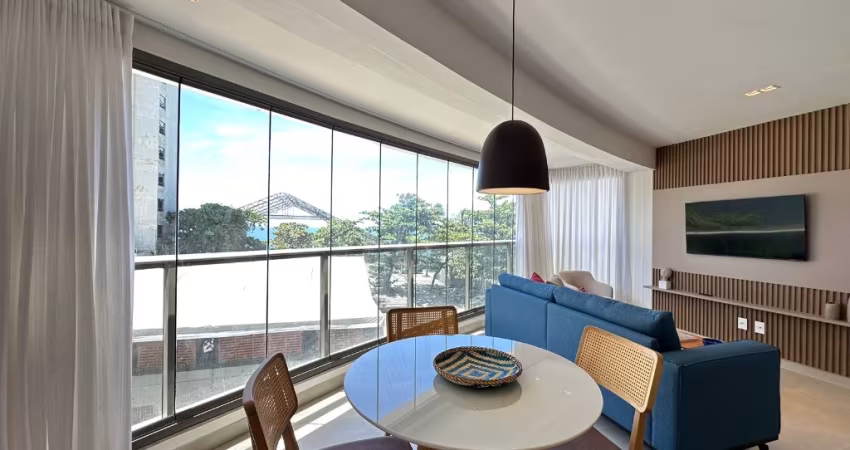 OPORTUNIDADE-DECORADO E MOBILIADO NO EDF BEACH CLASS ONDINA
