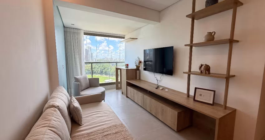 2 QUARTOS NO EDF BEACH CLASS - MOBILIADO E DECORADO
