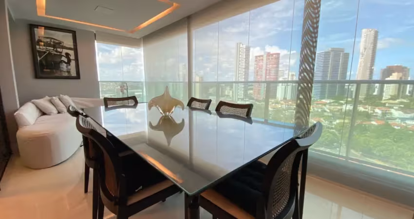 3 suítes decoradissimo no edf villa elegance no caminho das árvores