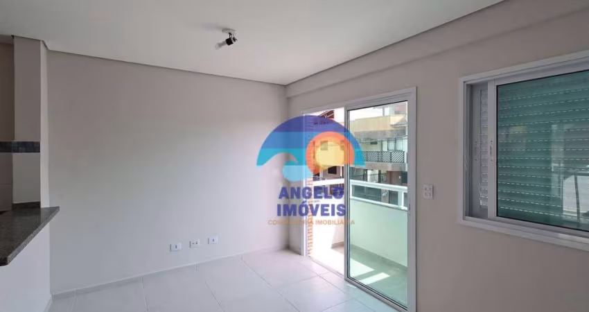 Apartamento com 1 dormitório para alugar, 28 m² por R$ 1.328,37/mês - Centro - Peruíbe/SP
