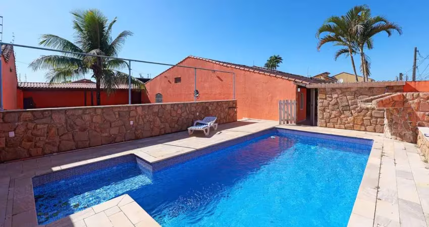 Casa com 3 dormitórios à venda, 170 m² por r$ 900.000,00 - balneário três marias - peruíbe/sp