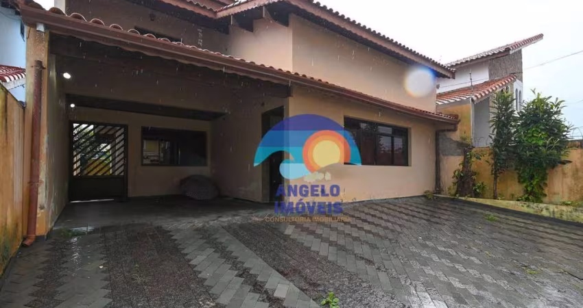Sobrado lado praia com 3 dormitórios à venda, 196 m² por R$ 550.000 - Jardim Casablanca - Peruíbe/SP