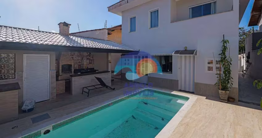 Sobrado com 5 dormitórios, 180 m² - venda por r$ 800.000,00 ou aluguel por r$ 5.000,00/mês - balneario samburá - peruíbe/sp