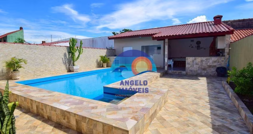 Casa com 3 dormitórios para alugar, 160 m² por R$ 800,00/dia - Cidade Nova Peruibe - Peruíbe/SP