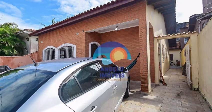 Casa lado praia com 3 dormitórios à venda, 139 m² por R$ 450.000 - Balneário Três Marias - Peruíbe/SP