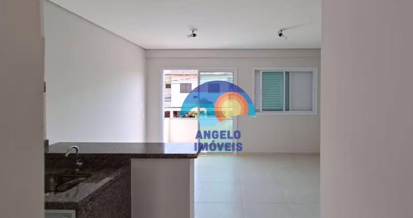 Apartamento com 1 dormitório para alugar, 28 m² por R$ 1.328,37/mês - Centro - Peruíbe/SP