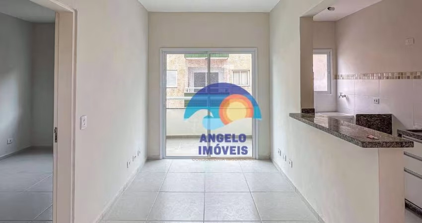 Apartamento com 1 dormitório para alugar, 43 m² por R$ 1.821,90/mês - Centro - Peruíbe/SP