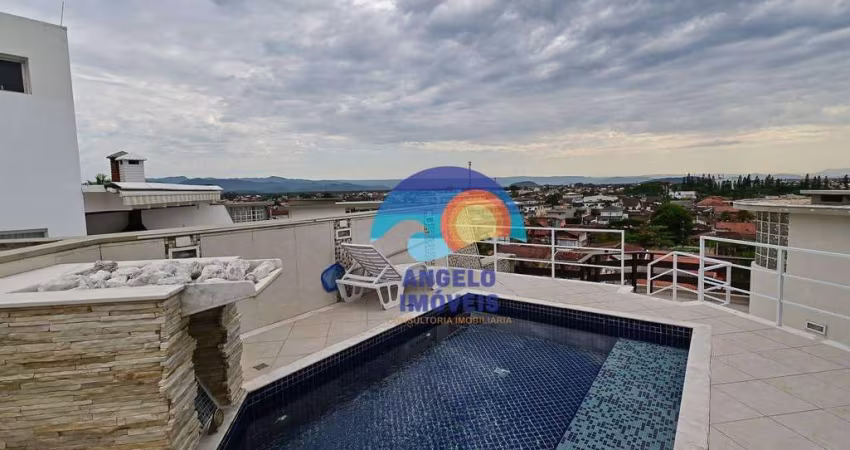 Cobertura a 100 metros do mar com 4 dormitórios à venda, 288 m² por R$ 1.200.000 - Balneario Sambura - Peruíbe/SP